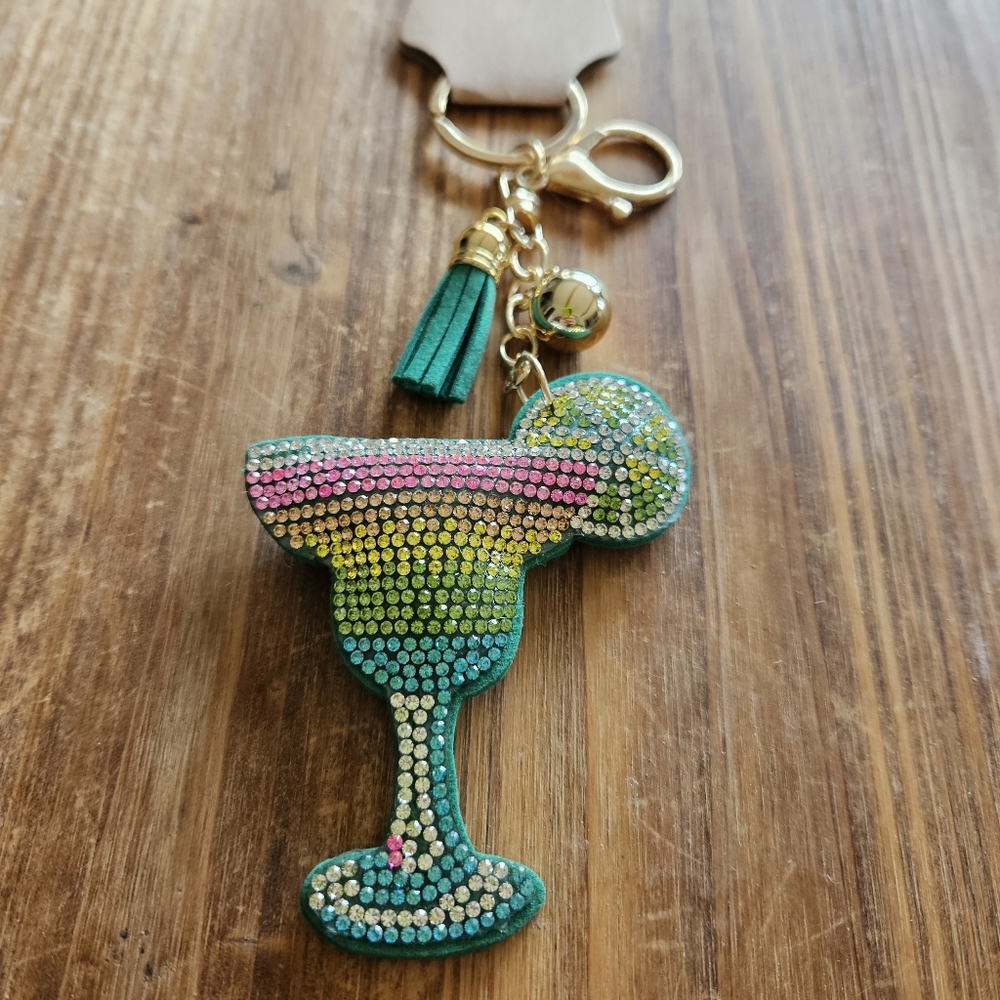 DIVAS LiMiTED Green Beaded Key Holder